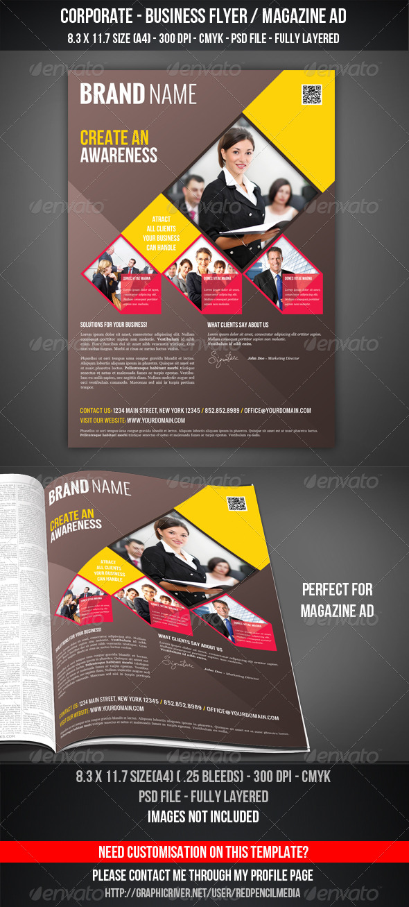 Corporate - Business Flyer / Magazine AD - Corporate Flyers