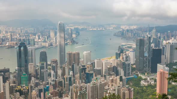 City Landscape in Hong Kong