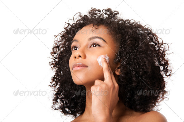 Exfoliating skincare - Stock Photo - Images