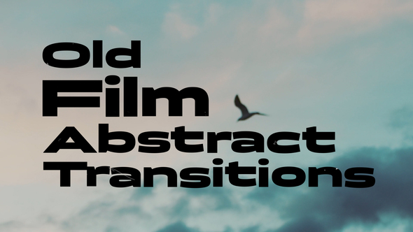 Old Film Abstract Transitions Elements template preview