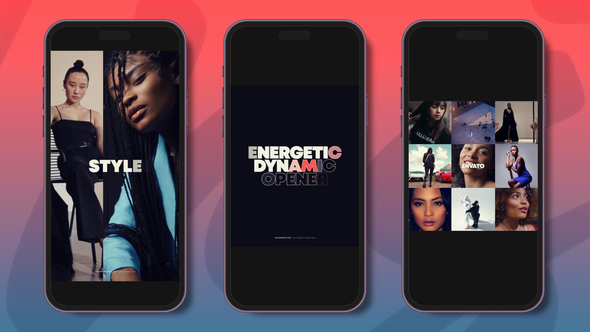 Dynamic Slideshow Reels Product Promo template preview