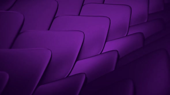 Wavy Scales Leavs Background Purple