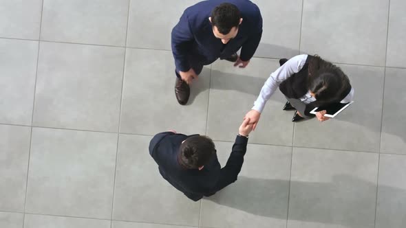 Businessman Meeting with Partners alt