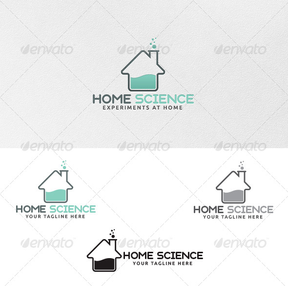 Home Science - Logo Template - Buildings Logo Templates
