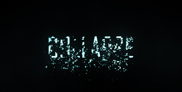 Collapse Title Trailer - VideoHive 461836