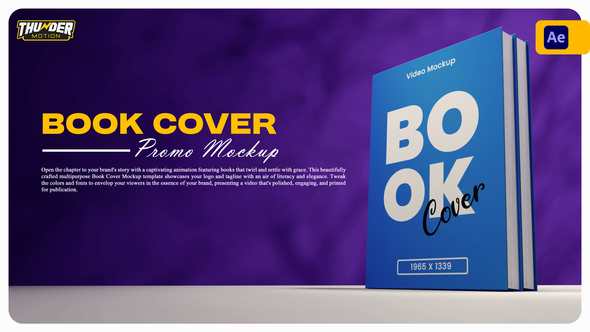 Book Cover Promo Mockup