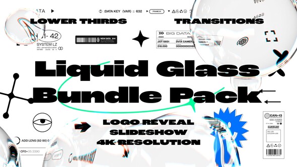 Liquid Glass Bundle Pack broadcast-packages template preview