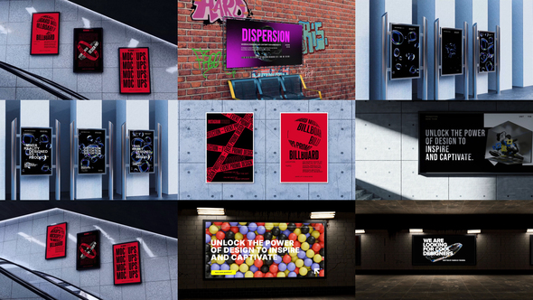 Billboard Mockups Product Promo template preview