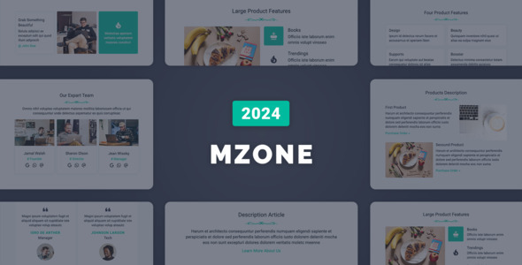 Mzone Newsletter Email Template 2024