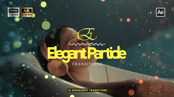 Elegant Particle Transitions Elements template preview