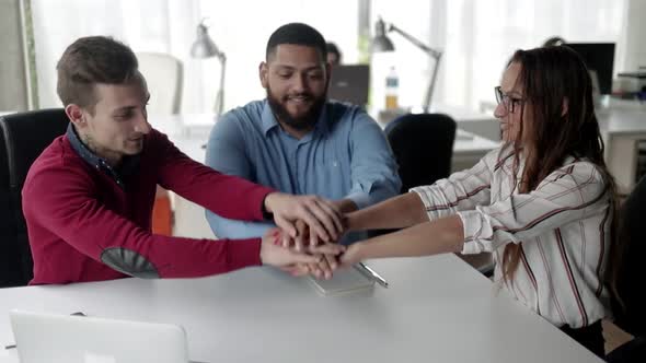 United Business Team Celebrating Success alt