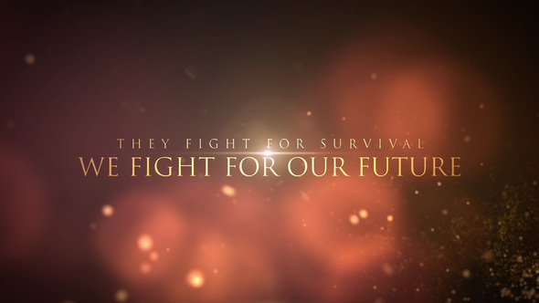 Cinematic Trailer Titles Titles template preview