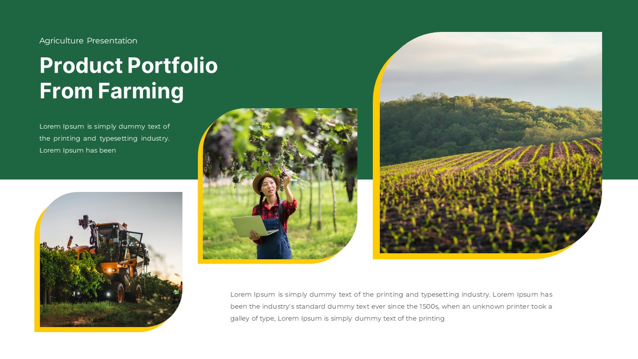 Farming - Agriculture PowerPoint Template, Presentation Templates ...