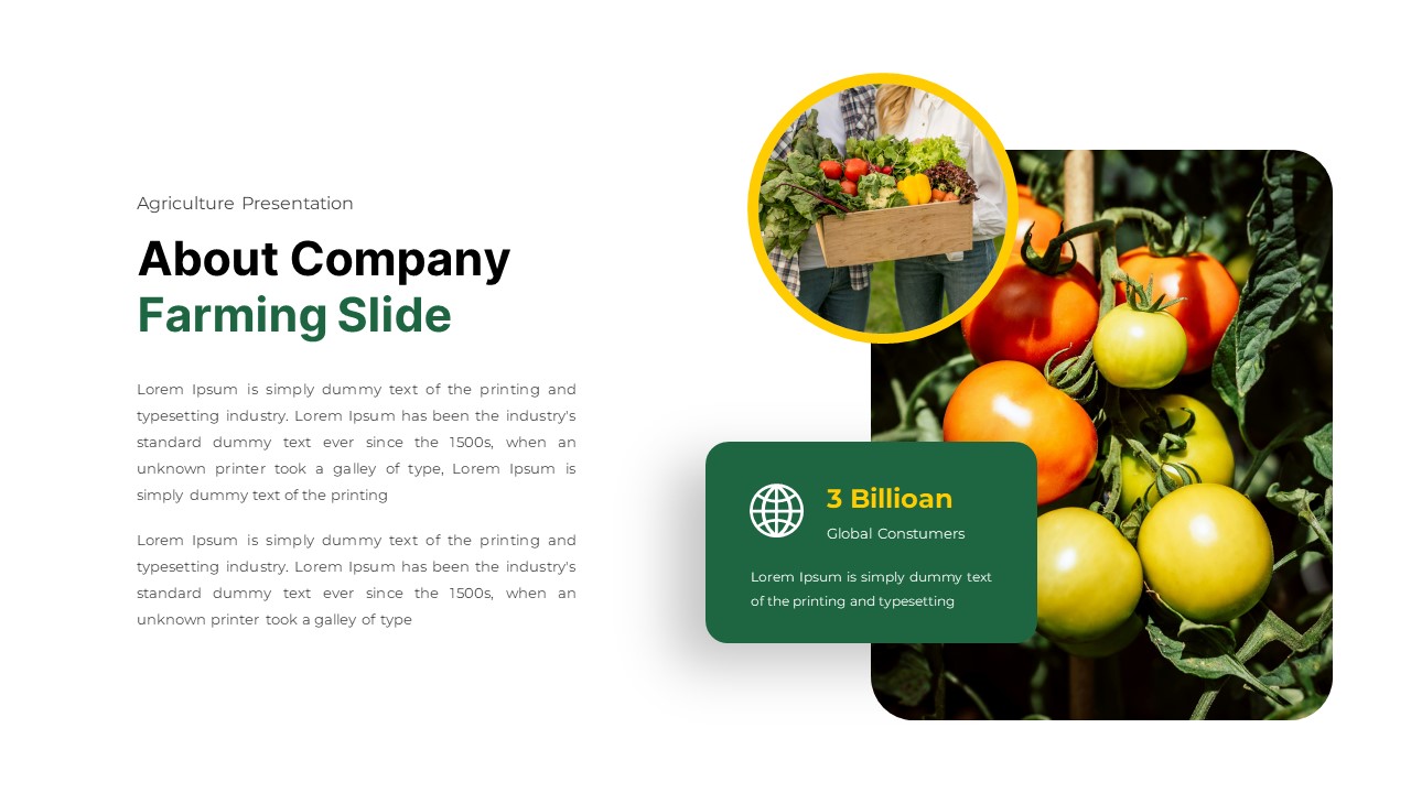 Farming - Agriculture PowerPoint Template, Presentation Templates ...