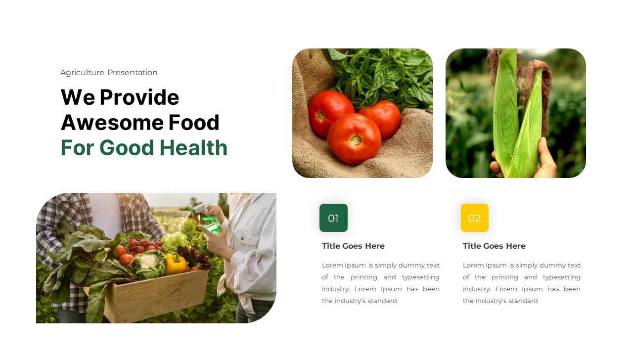 Farming - Agriculture PowerPoint Template, Presentation Templates ...