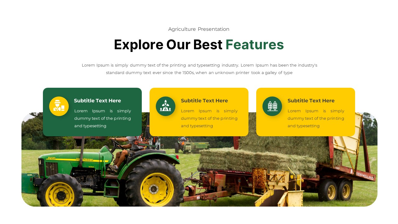 Farming - Agriculture PowerPoint Template, Presentation Templates ...