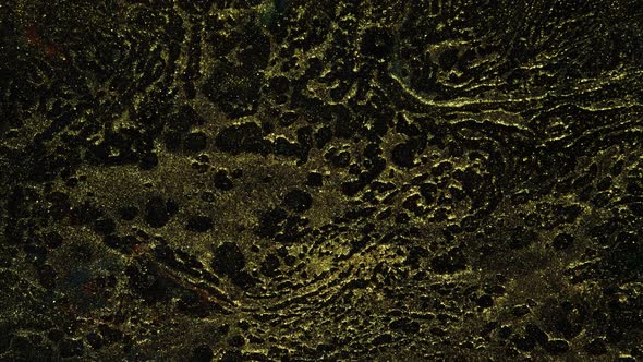 Golden Moving Background with White Swirls and Current alt