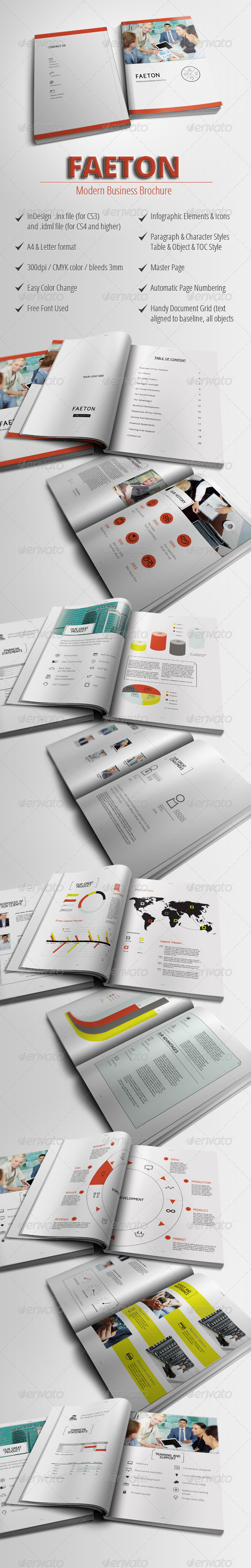Faeton - Business Brochure - Corporate Brochures