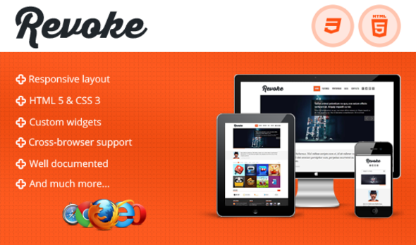 Revoke – Responsive HTML Theme - Art Creative