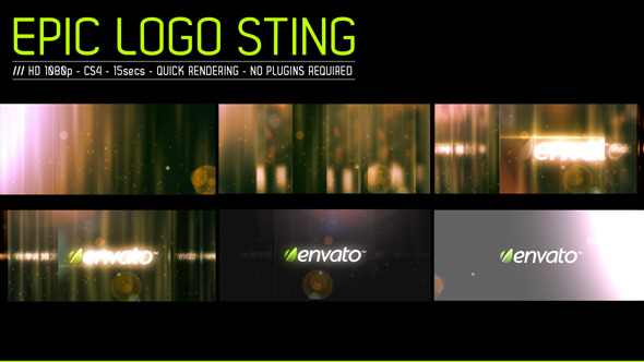 Epic Logo Sting - VideoHive 4394348