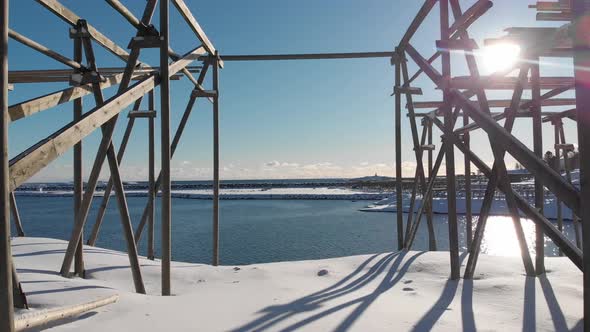 Reine's Stockfish, in the Lofoten islands (Norway)