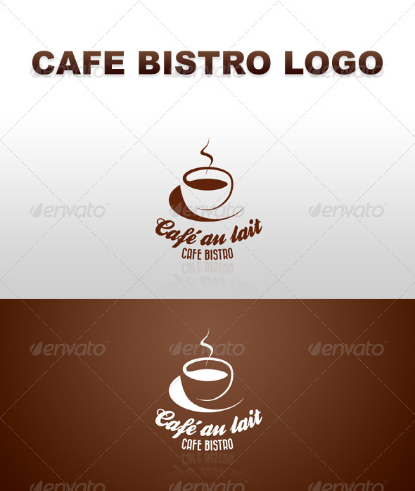 Retro Cafe Bistro Bar Logo 7 - Food Logo Templates