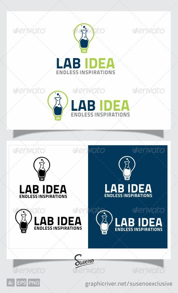LAB IDEA LOGO - Objects Logo Templates