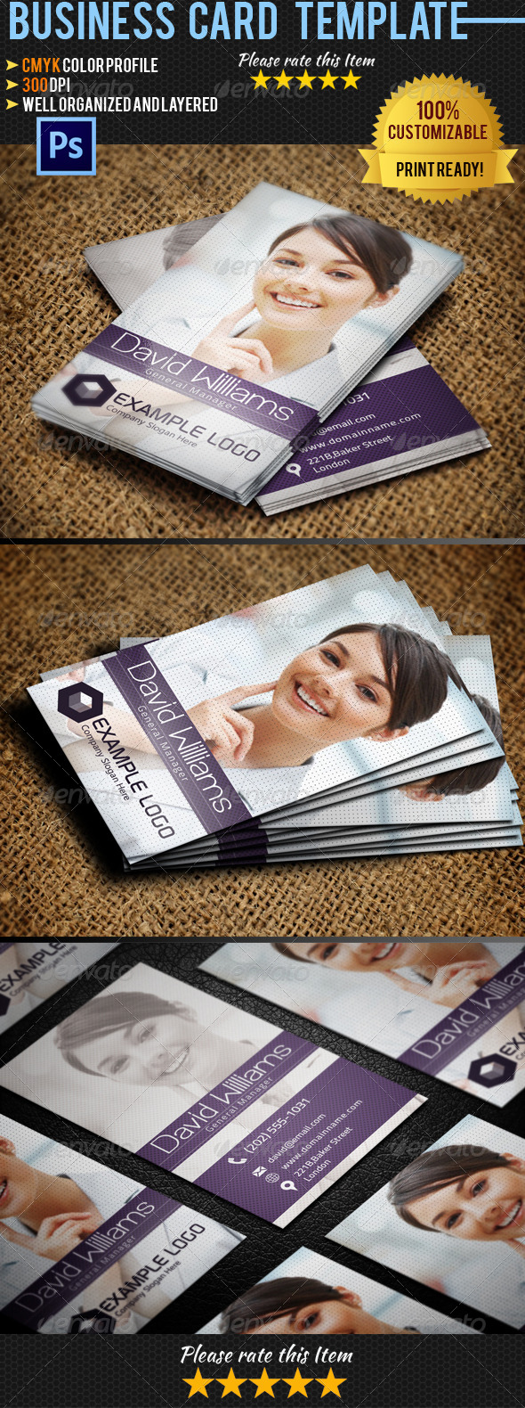 Corporate Business Card 018 - Corporate Business Cards