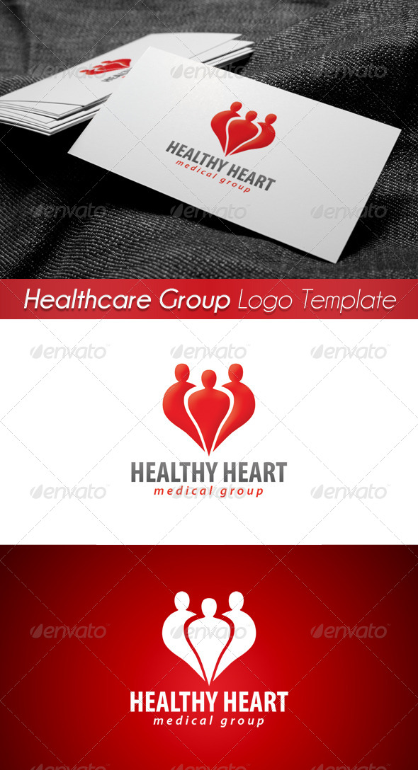 Medical Healthcare Group Logo 4 - Symbols Logo Templates