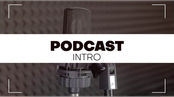 Podcast Intro | MOGRT Premiere Pro template preview