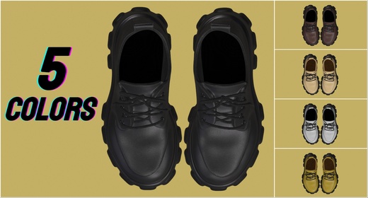 Shoes and socks 3d assests