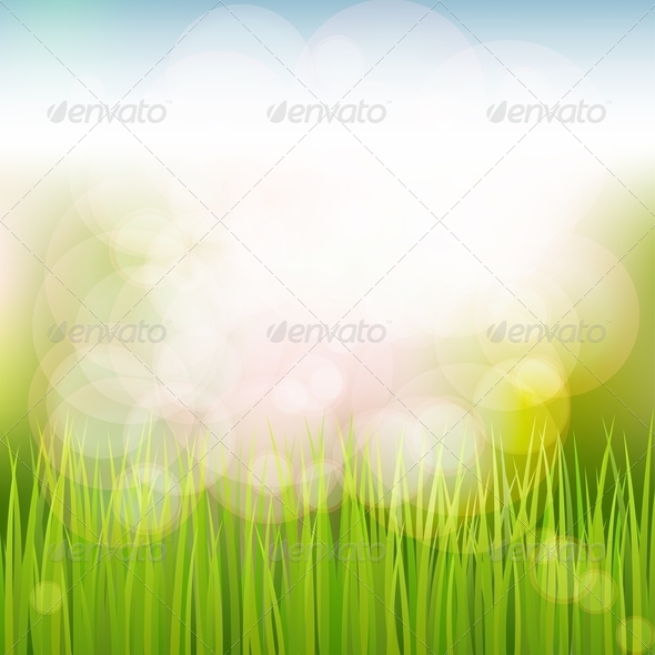 Natural Spring Background - Backgrounds Decorative