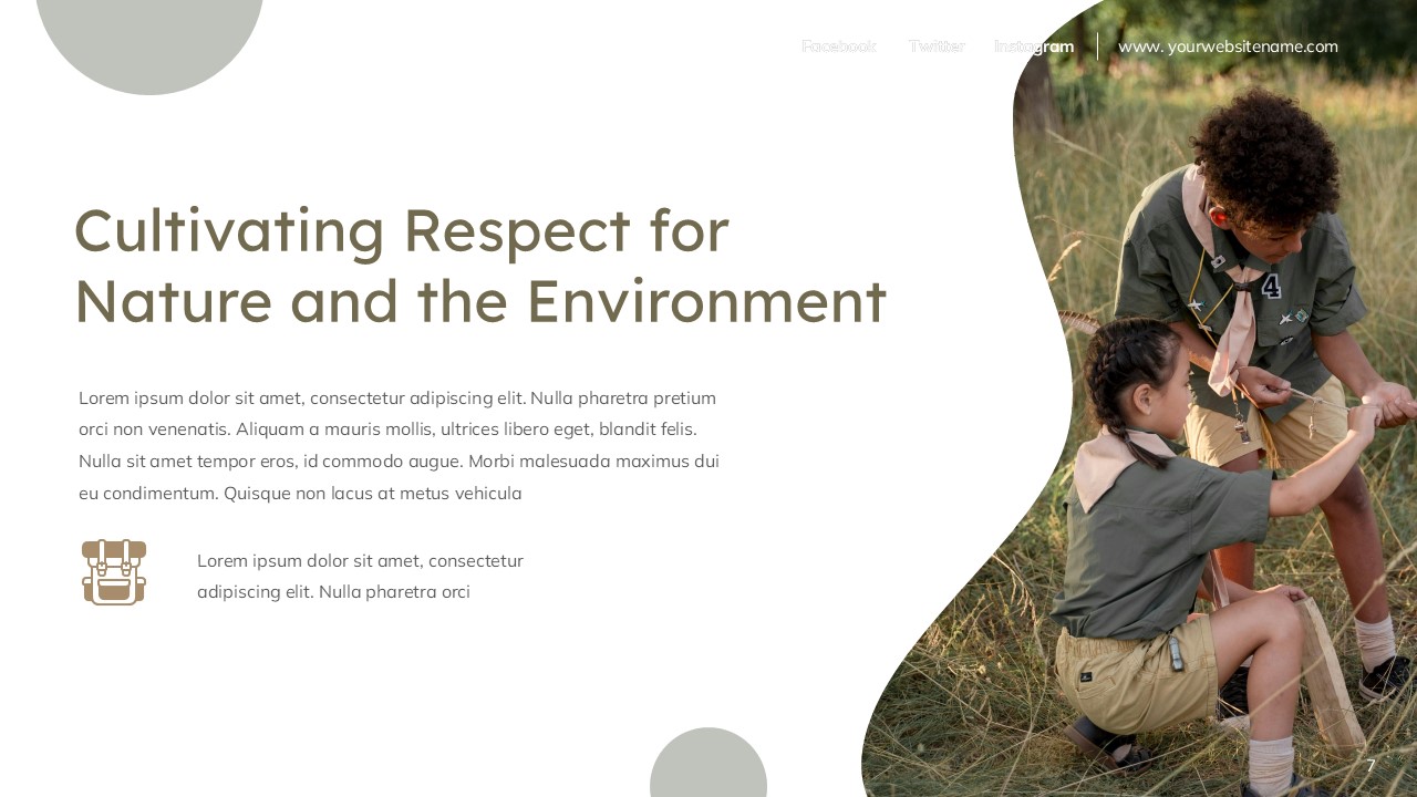 Scoutest - Scouts Kids Presentation Template, Presentation Templates