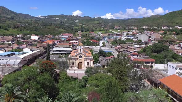 Vilcabamba City in Ecuador