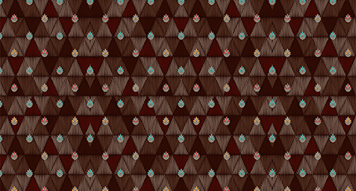 All over seamless fabric print