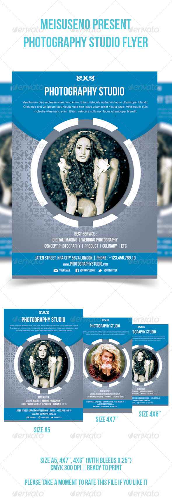 Photography Studio Flyer - V2 - Corporate Flyers