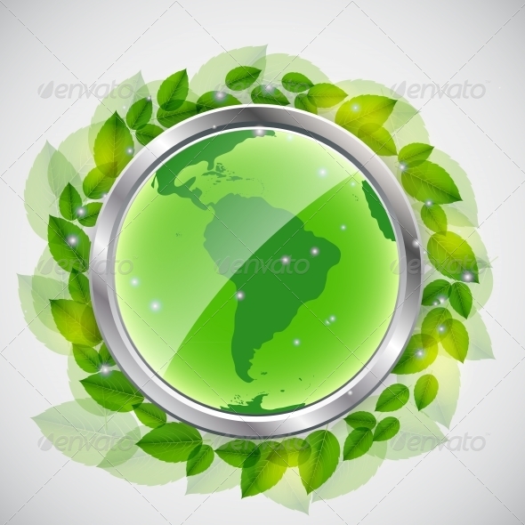 Green Earth Concept - Backgrounds Decorative