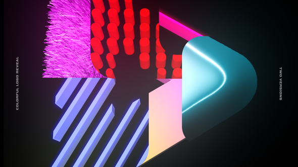 Colorful Logo - Logo Animation Logo Stings template preview