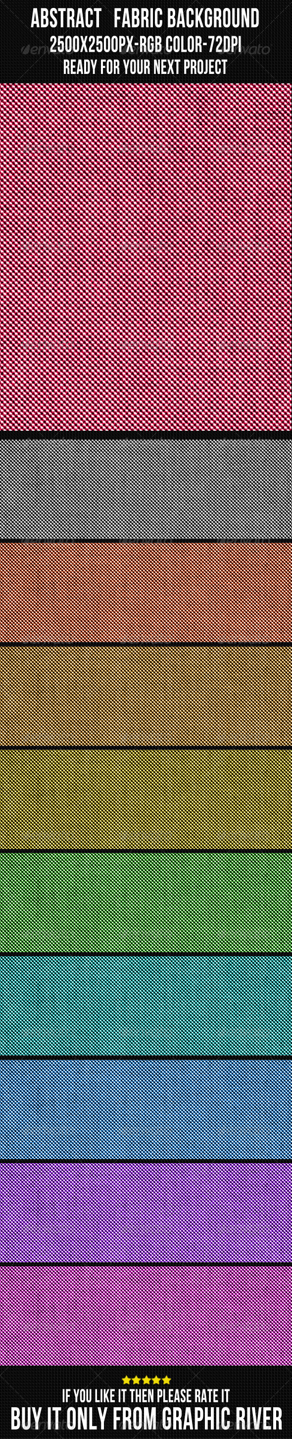 Fabric Background Set 12 - Backgrounds Graphics