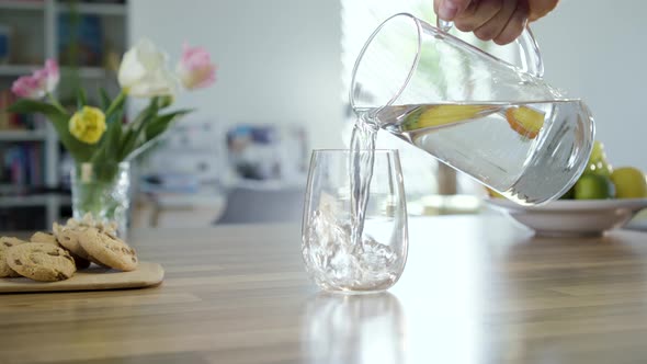 Filling Glass With Water