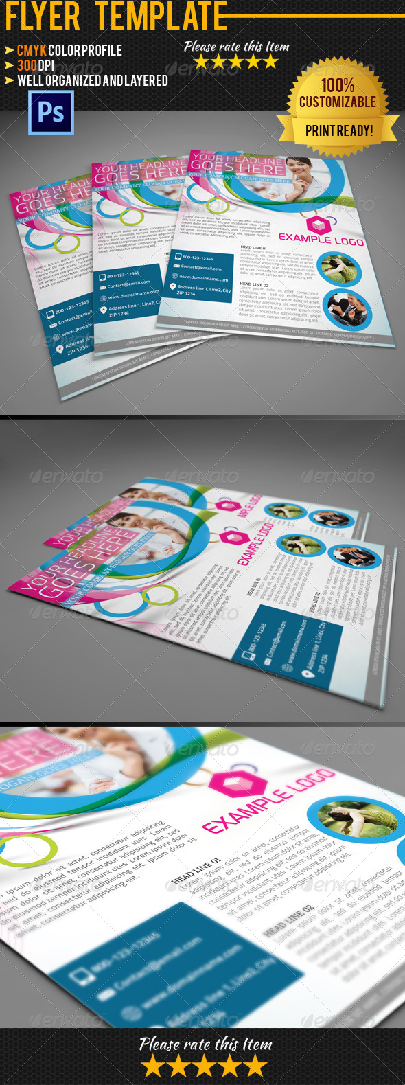 Corporate Business Flyer 001 - Corporate Flyers