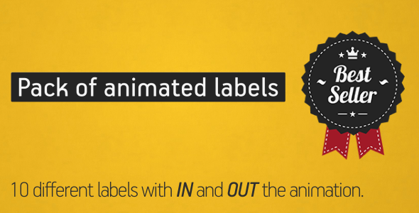 Animated Labels Pack