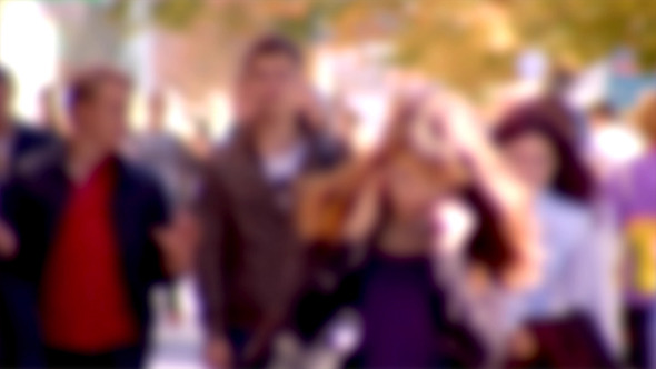 Blurry People Background