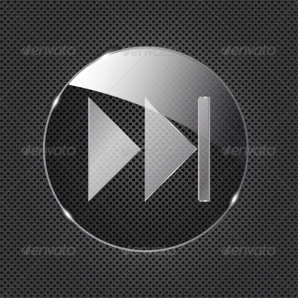 Glass Forward/Next Button - Web Technology