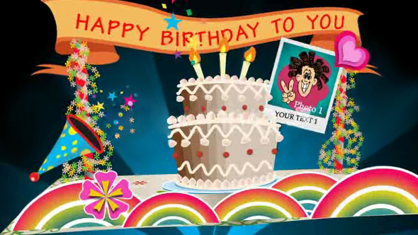 Birthday Card Pop - VideoHive 82781