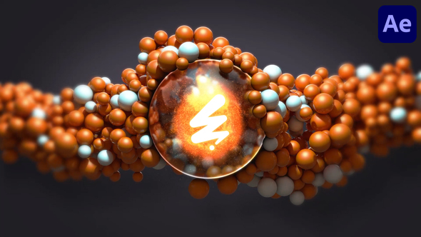 Abstract Sphere Logo for After Effects Logo Stings template preview