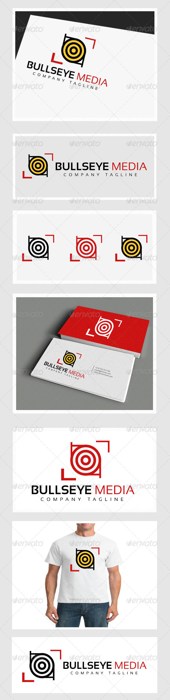 Bullseye Media - Symbols Logo Templates