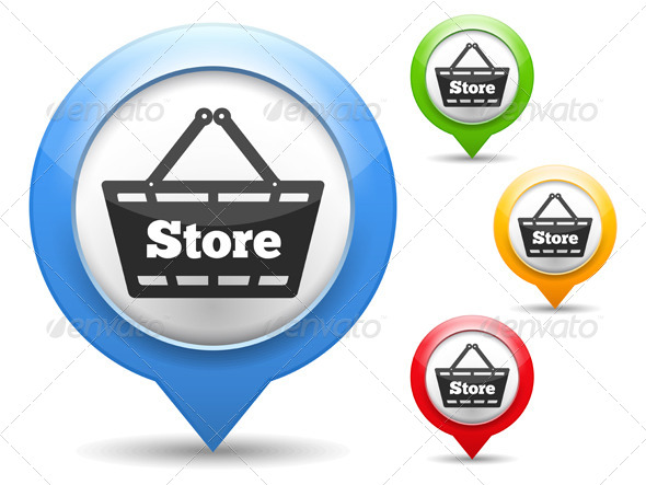 Store Icon - Commercial / Shopping Conceptual