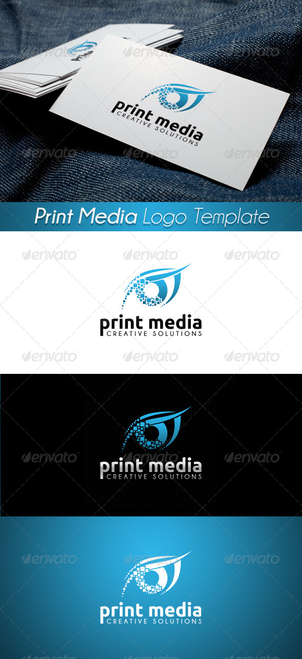 Print Media Logo 12 - Symbols Logo Templates