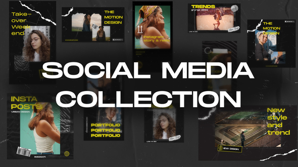 30in1 Social Media Collection Openers template preview
